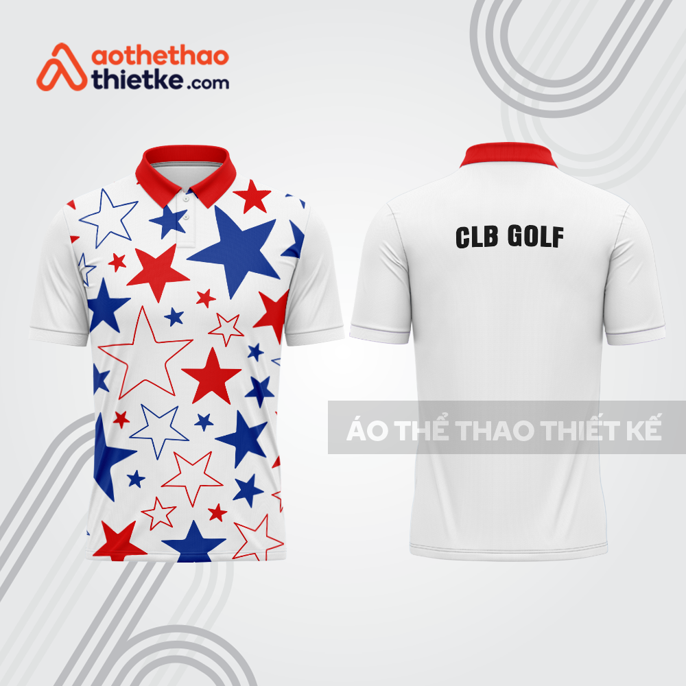 Mẫu thiết kế áo polo đồng phục thi đấu golf gf631