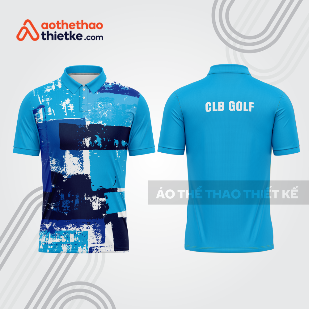 Mẫu thiết kế áo polo đồng phục thi đấu golf gf633