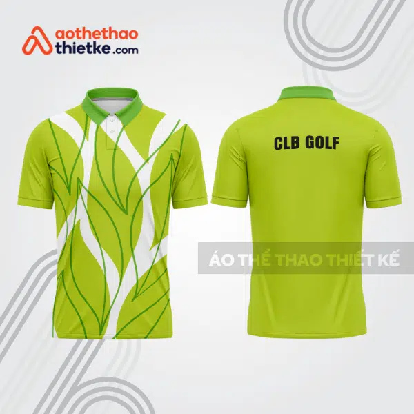 Mẫu thiết kế áo polo đồng phục thi đấu golf gf634