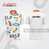 Mẫu thiết kế áo polo đồng phục thi đấu golf gf635