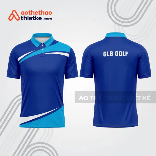Mẫu thiết kế áo polo đồng phục thi đấu golf gf638