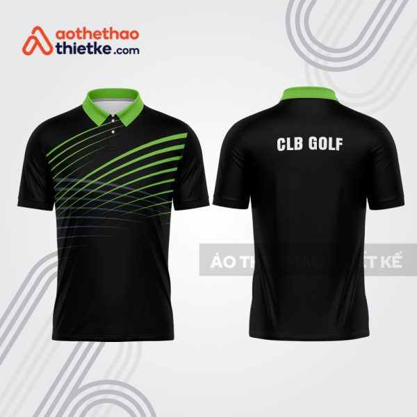Mẫu thiết kế áo polo đồng phục thi đấu golf gf642