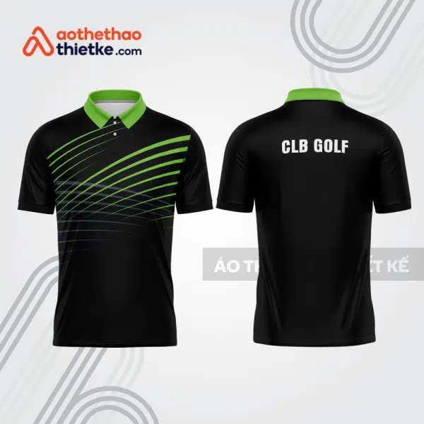 Mẫu thiết kế áo polo đồng phục thi đấu golf gf642