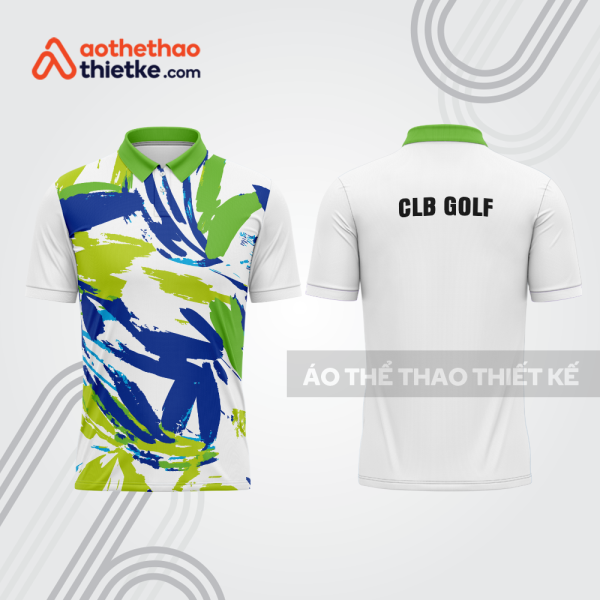 Mẫu thiết kế áo polo đồng phục thi đấu golf gf647