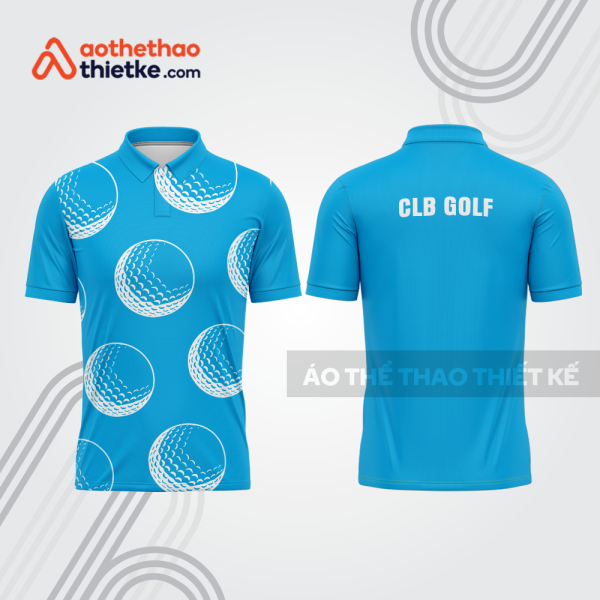 Mẫu thiết kế áo polo đồng phục thi đấu golf gf651