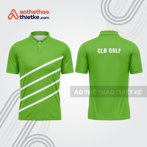 Mẫu thiết kế áo polo đồng phục thi đấu golf gf657