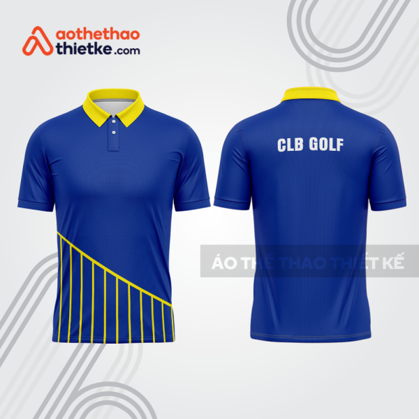Mẫu thiết kế áo polo đồng phục thi đấu golf gf659