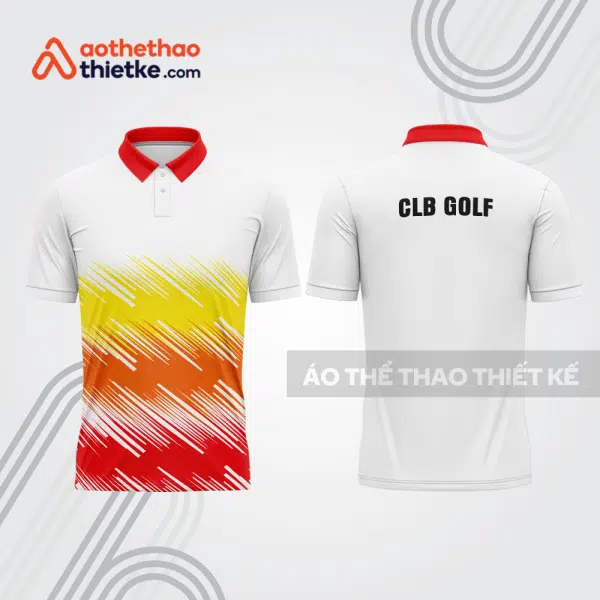 Mẫu thiết kế áo polo đồng phục thi đấu golf gf665