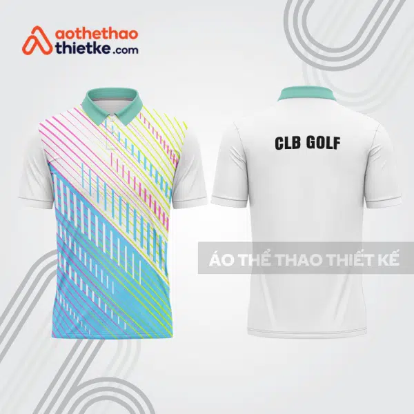 Mẫu thiết kế áo polo đồng phục thi đấu golf gf666