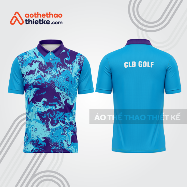 Mẫu thiết kế áo polo đồng phục thi đấu golf gf667