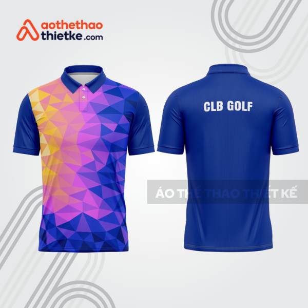 Mẫu thiết kế áo polo đồng phục thi đấu golf gf671