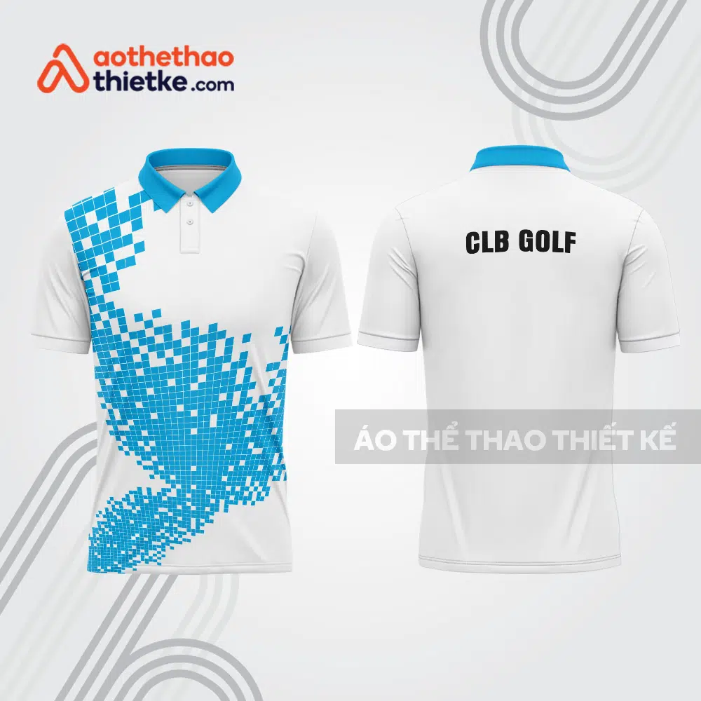 Mẫu thiết kế áo polo đồng phục thi đấu golf gf675