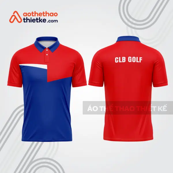 Mẫu thiết kế áo polo đồng phục thi đấu golf gf679