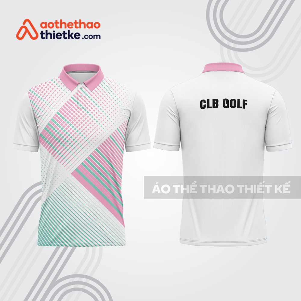 Mẫu thiết kế áo polo đồng phục thi đấu golf gf681