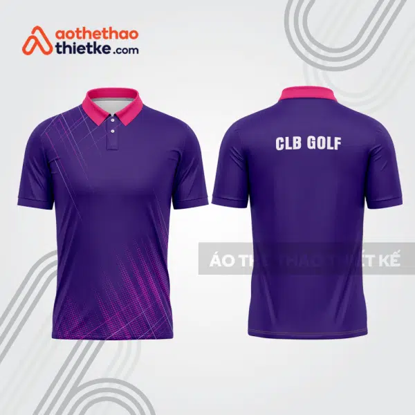 Mẫu thiết kế áo polo đồng phục thi đấu golf gf685
