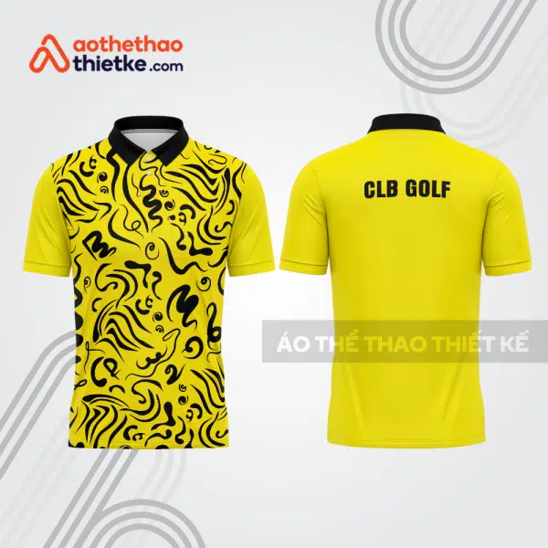 Mẫu thiết kế áo polo đồng phục thi đấu golf gf687