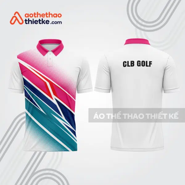 Mẫu thiết kế áo polo đồng phục thi đấu golf gf689