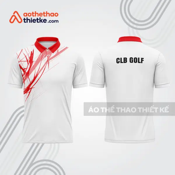 Mẫu thiết kế áo polo đồng phục thi đấu golf gf690