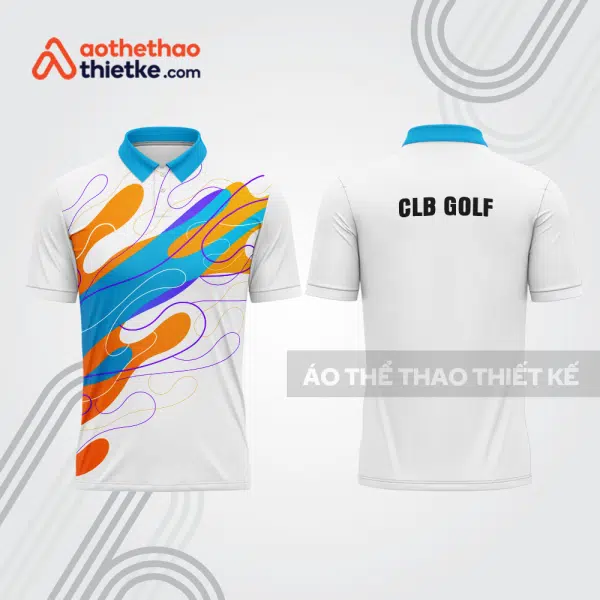 Mẫu thiết kế áo polo đồng phục thi đấu golf gf692