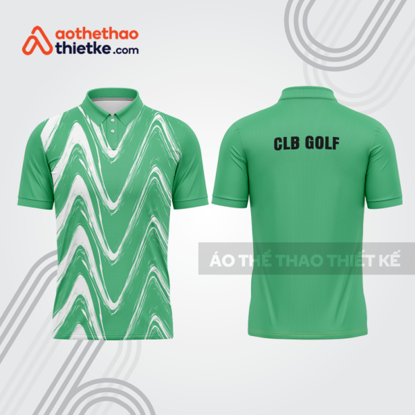 Mẫu thiết kế áo polo đồng phục thi đấu golf gf693