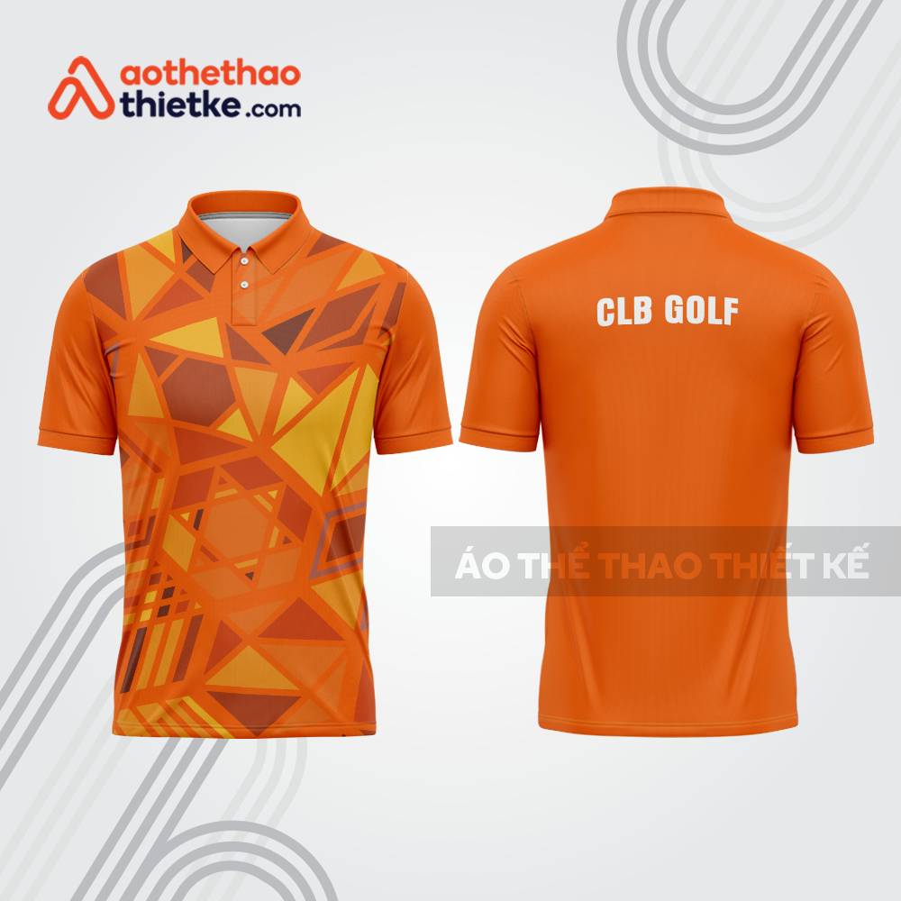 Mẫu thiết kế áo polo đồng phục thi đấu golf gf706