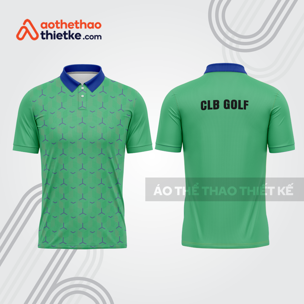 Mẫu thiết kế áo polo đồng phục thi đấu golf gf707