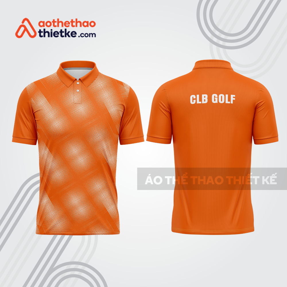 Mẫu thiết kế áo polo đồng phục thi đấu golf gf715
