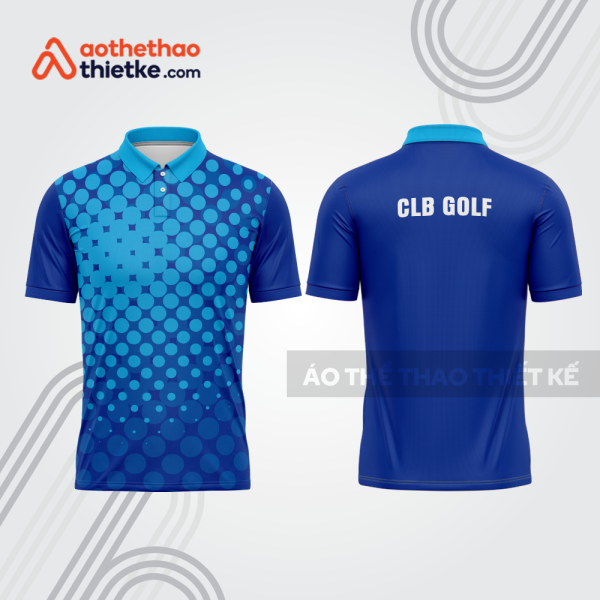 Mẫu thiết kế áo polo đồng phục thi đấu golf gf716