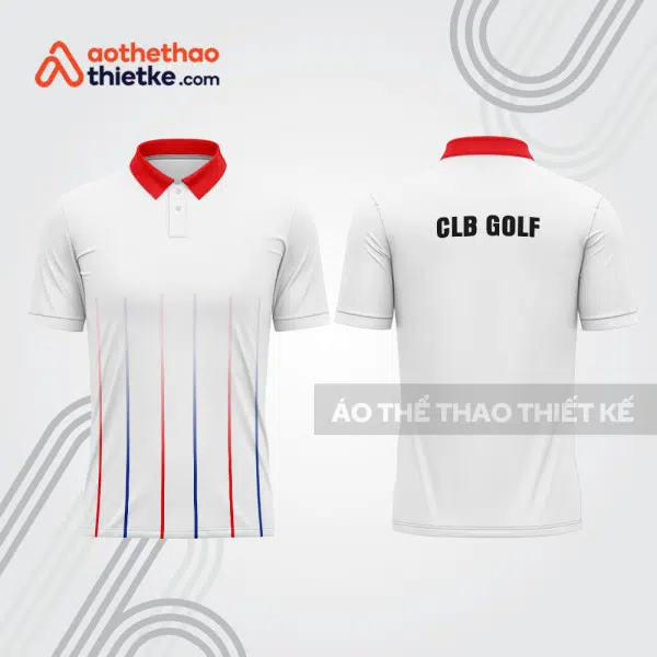 Mẫu thiết kế áo polo đồng phục thi đấu golf gf717