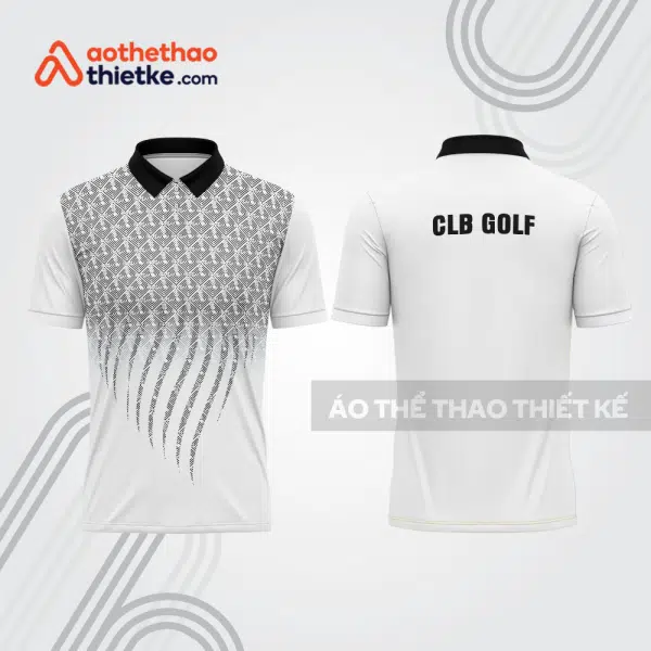 Mẫu thiết kế áo polo đồng phục thi đấu golf gf718