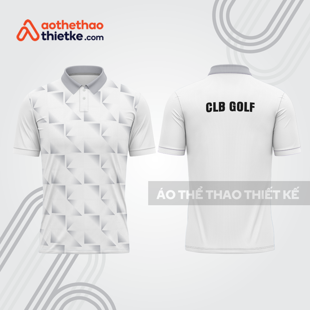 Mẫu thiết kế áo polo đồng phục thi đấu golf gf723