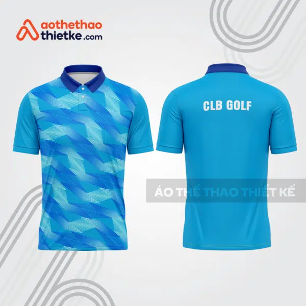 Mẫu thiết kế áo polo đồng phục thi đấu golf gf724