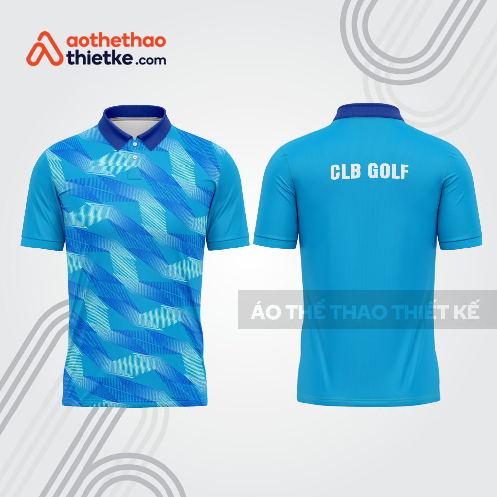 Mẫu thiết kế áo polo đồng phục thi đấu golf gf724