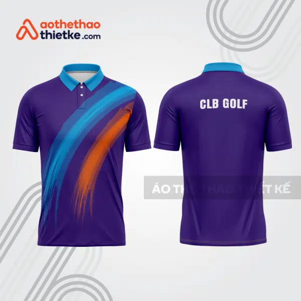 Mẫu thiết kế áo polo đồng phục thi đấu golf gf725