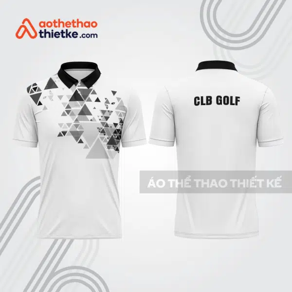 Mẫu thiết kế áo polo đồng phục thi đấu golf gf727