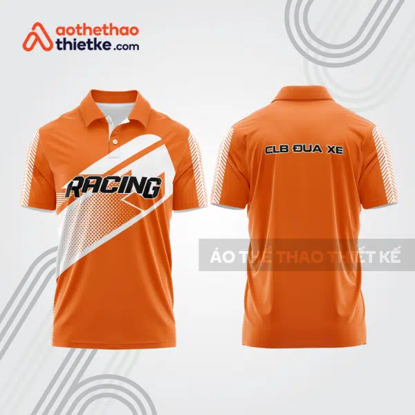 Mẫu thiết kế áo polo đội đua xe mô tô & ô tô đẹp mta103
