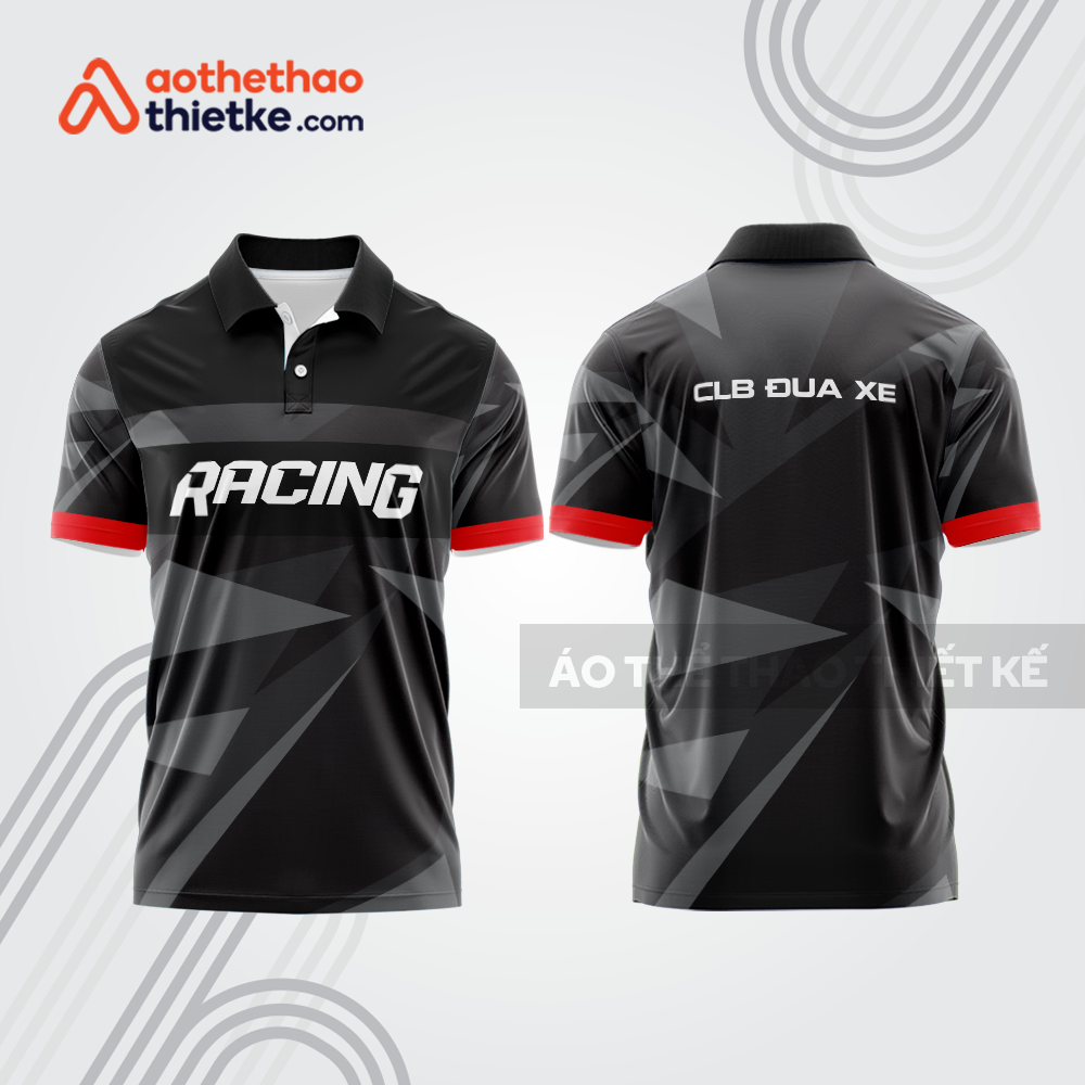 Mẫu thiết kế áo polo đội đua xe mô tô & ô tô đẹp mta105
