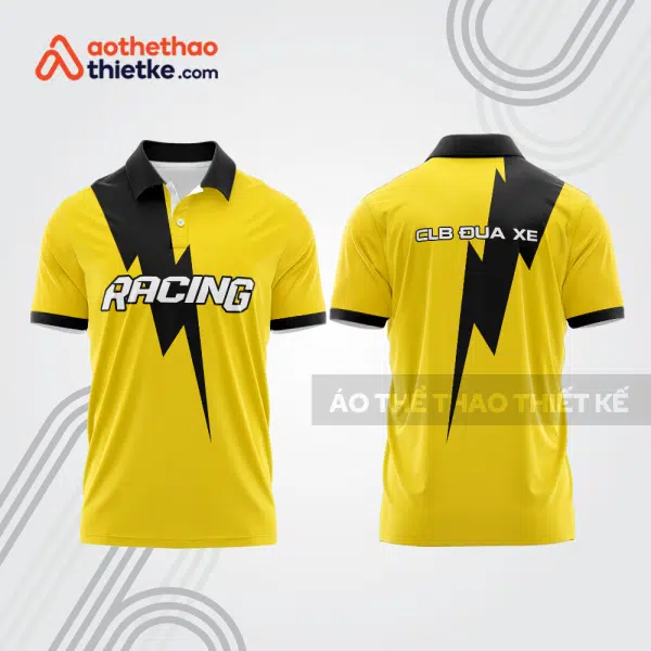 Mẫu thiết kế áo polo đội đua xe mô tô & ô tô đẹp mta108
