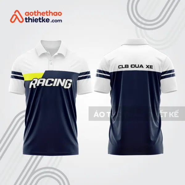Mẫu thiết kế áo polo đội đua xe mô tô & ô tô đẹp mta120
