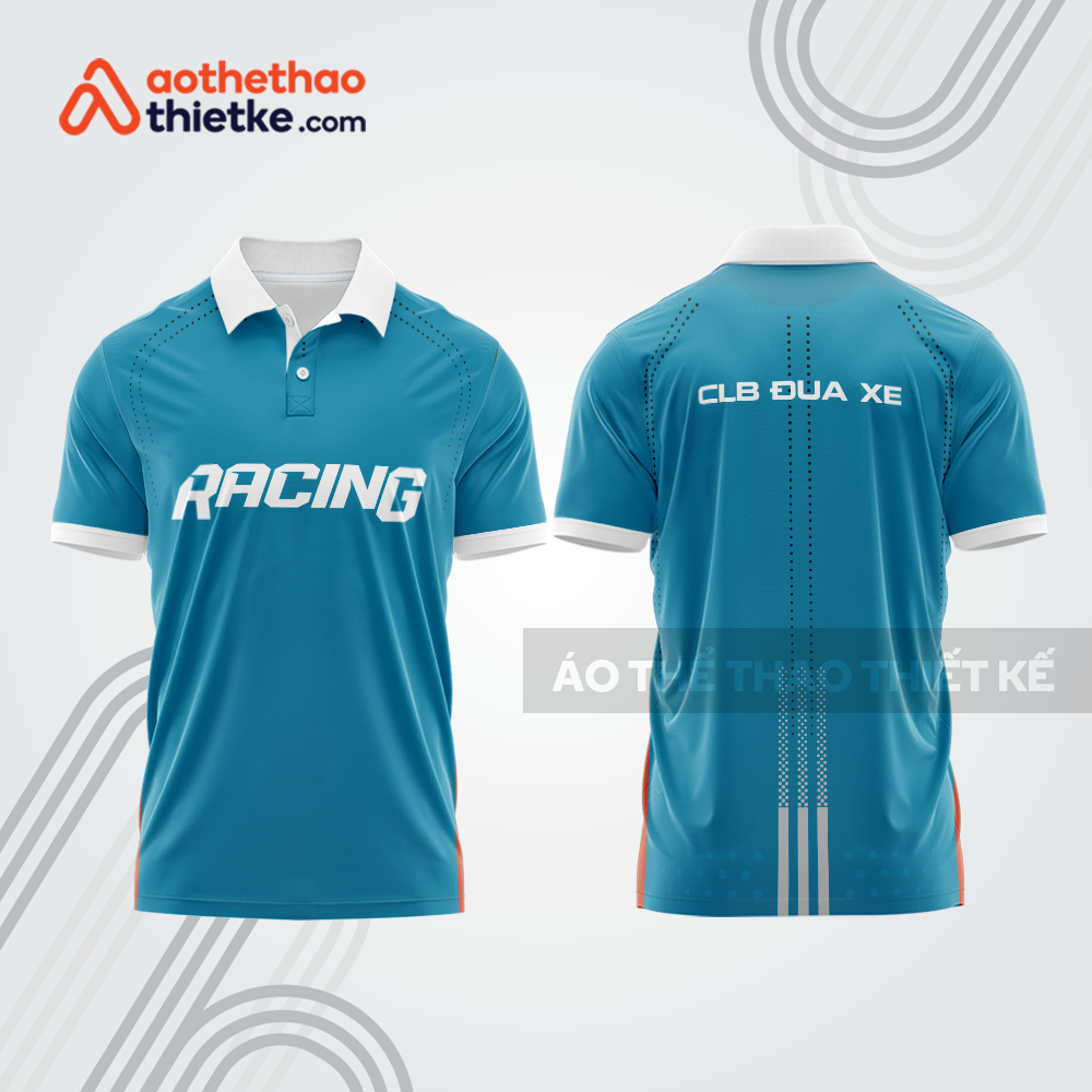 Mẫu thiết kế áo polo đội đua xe mô tô & ô tô đẹp mta122