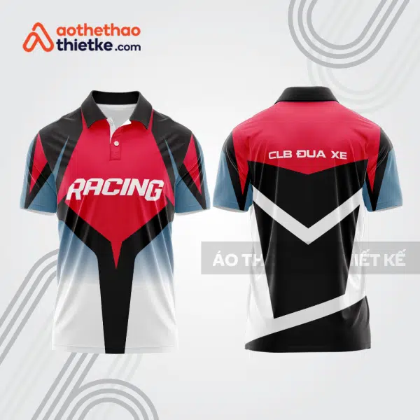 Mẫu thiết kế áo polo đội đua xe mô tô & ô tô đẹp mta125