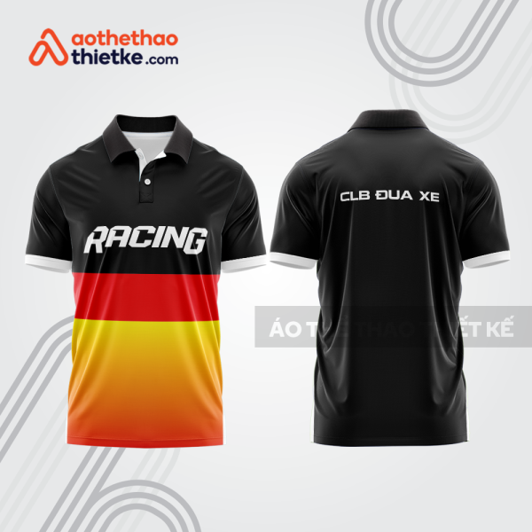Mẫu thiết kế áo polo đội đua xe mô tô & ô tô đẹp mta126