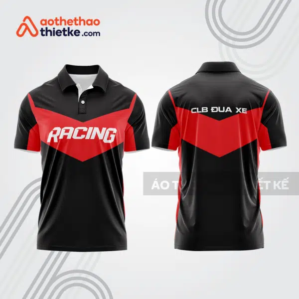 Mẫu thiết kế áo polo đội đua xe mô tô & ô tô đẹp mta128