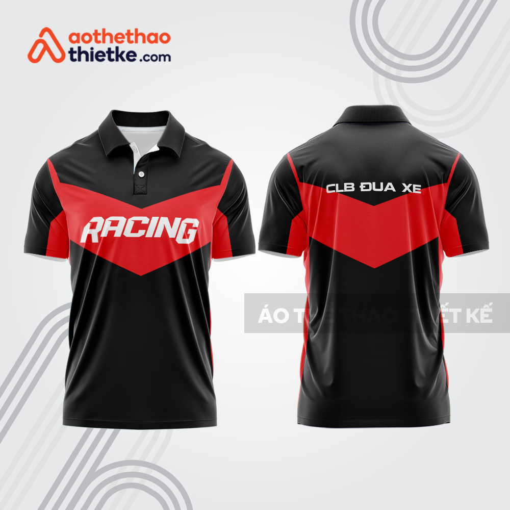 Mẫu thiết kế áo polo đội đua xe mô tô & ô tô đẹp mta128