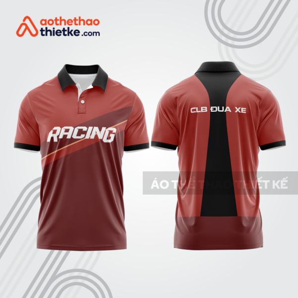 Mẫu thiết kế áo polo đội đua xe mô tô & ô tô đẹp mta129