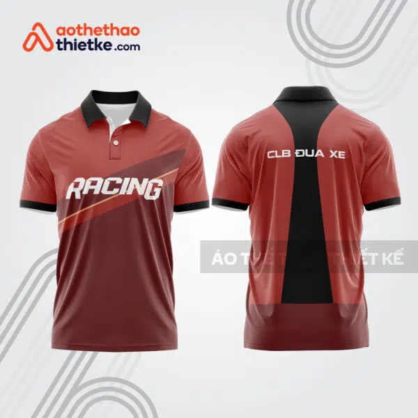 Mẫu thiết kế áo polo đội đua xe mô tô & ô tô đẹp mta129