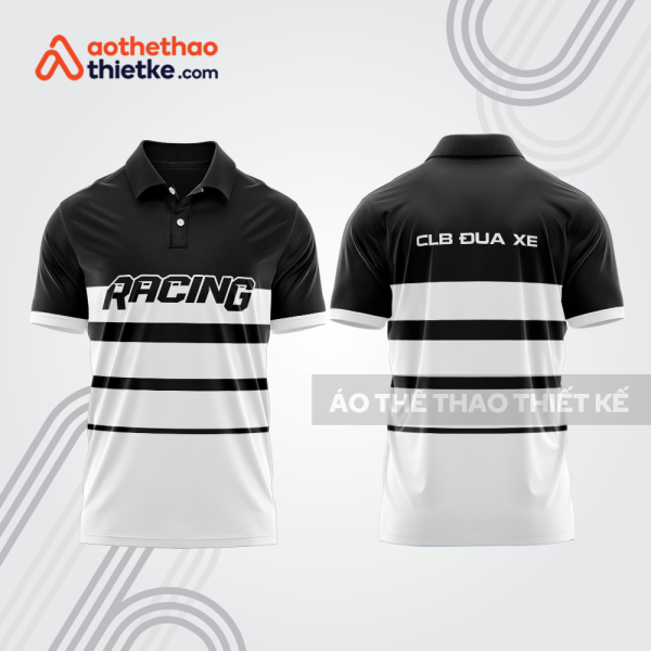 Mẫu thiết kế áo polo đội đua xe mô tô & ô tô đẹp mta133