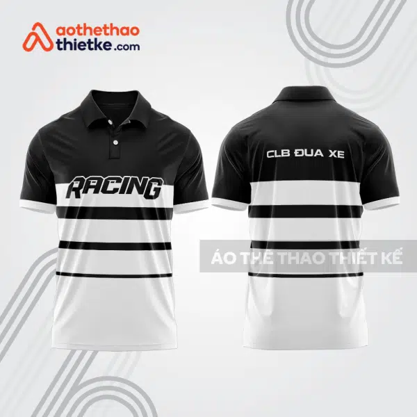 Mẫu thiết kế áo polo đội đua xe mô tô & ô tô đẹp mta133