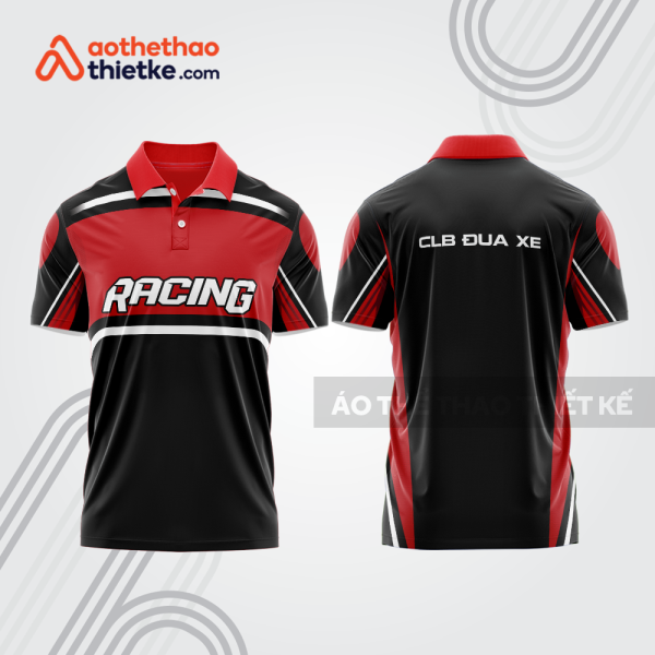 Mẫu thiết kế áo polo đội đua xe mô tô & ô tô đẹp mta135