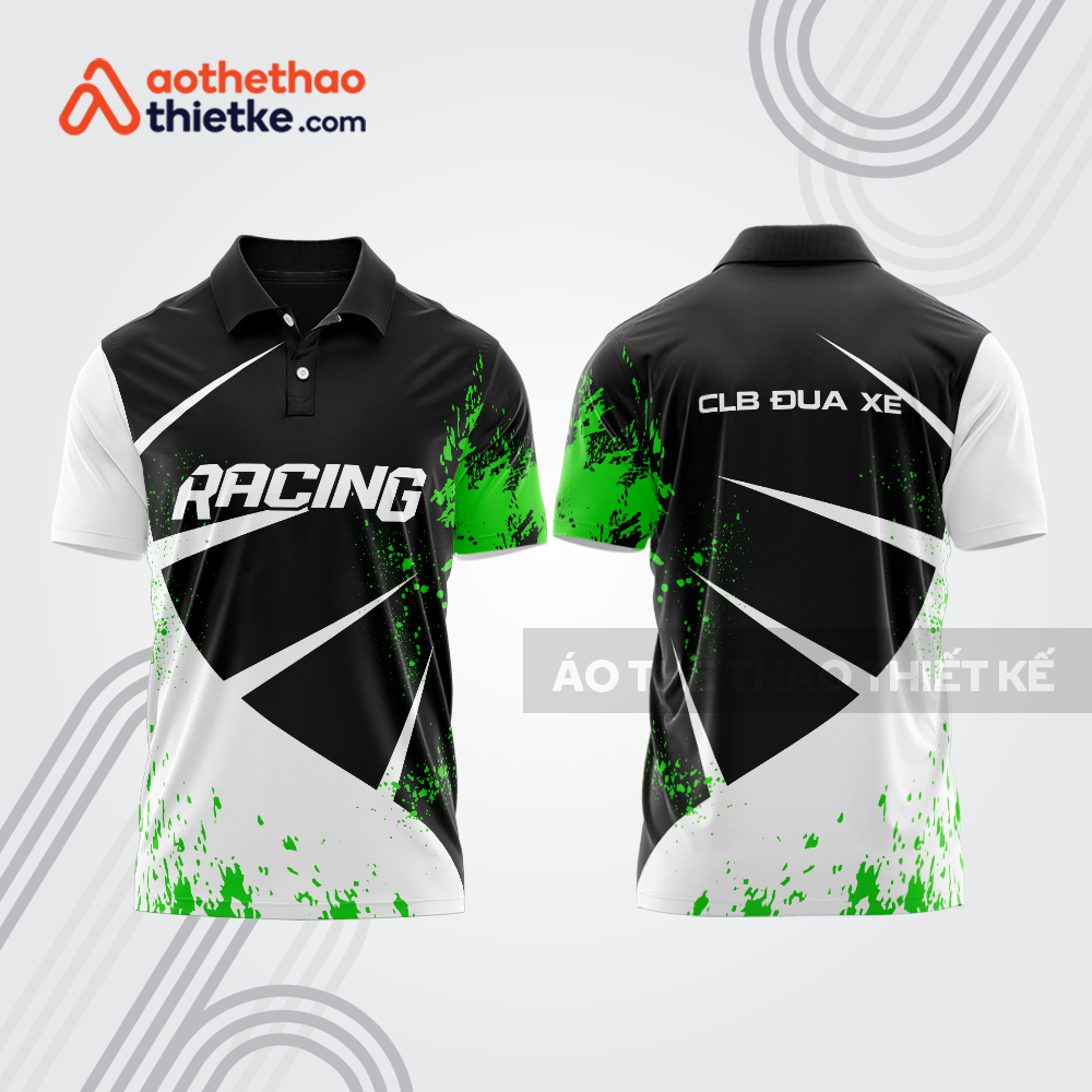 Mẫu thiết kế áo polo đội đua xe mô tô & ô tô đẹp mta136